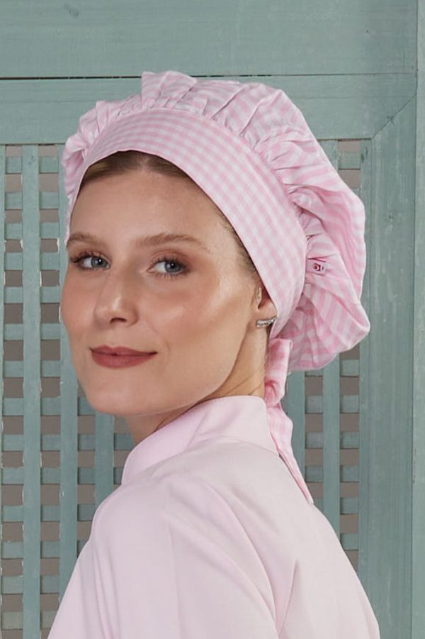 TOUCA GOURMET TRIC/ESTAMPADA-BCO/ROSA