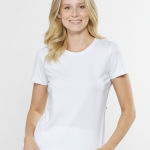 camiseta algodão branca